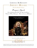 Prospero's Speech Sheet Music